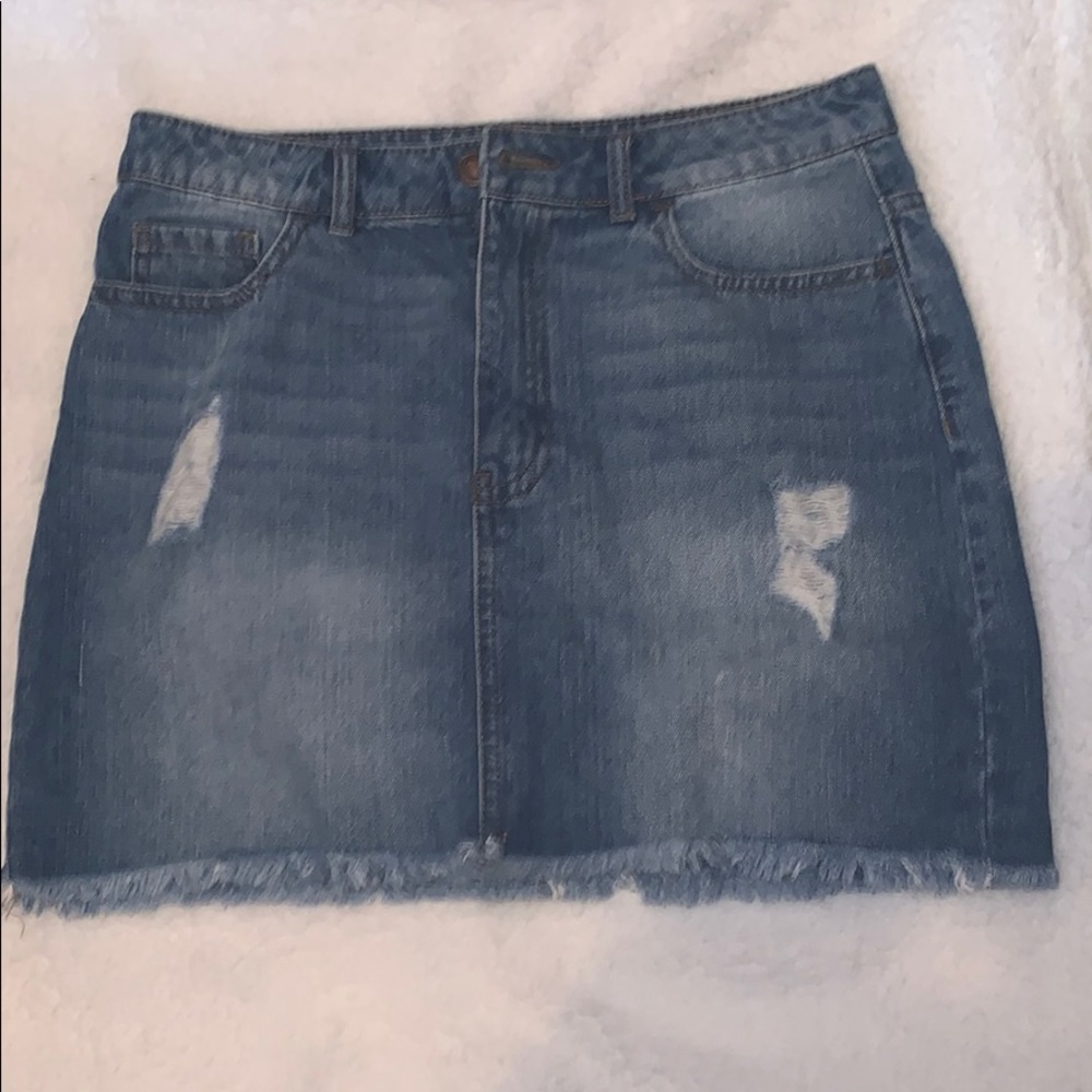 Denim skirt